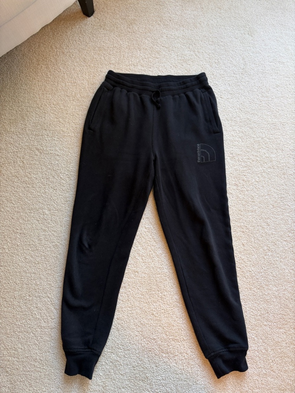 The North Face Men’s Black Fleece Joggers EUC